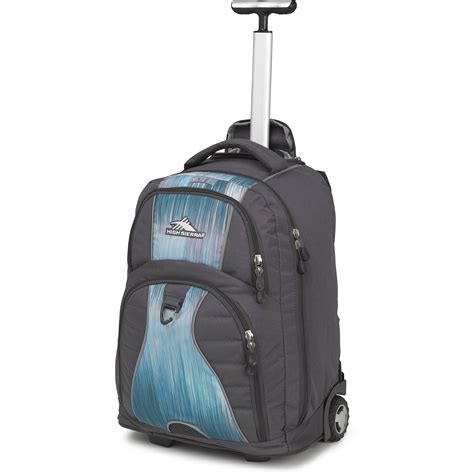 High Sierra Freewheel Wheeled Backpack Mercury Haze