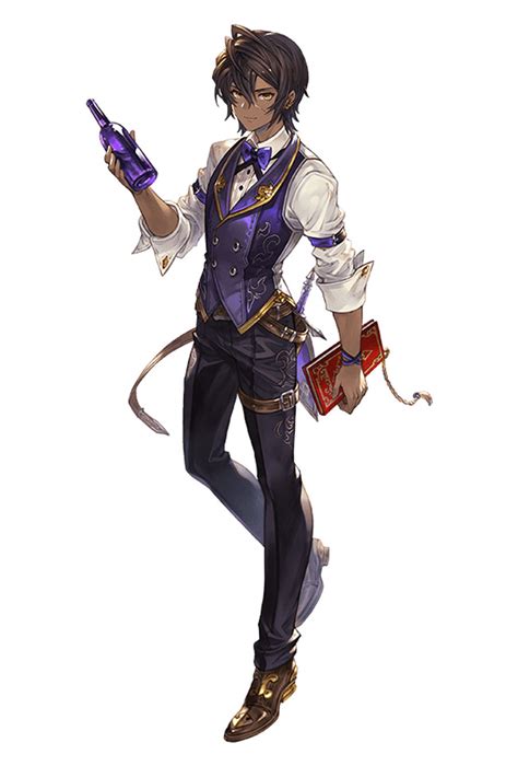 Raduga Uniform Jamil Art - Granblue Fantasy Art Gallery