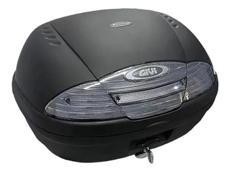 Baú Moto Monolock E450NT Simply 45 Litros Tech Lente Fumê Givi