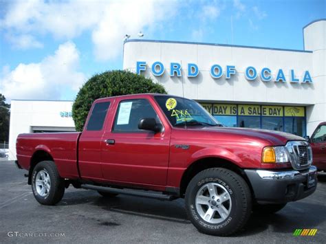 Redfire Metallic Ford Ranger Xlt Supercab X Photo