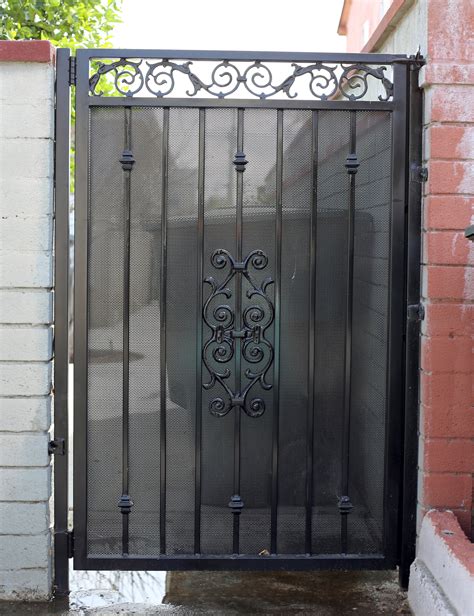 Jrc Wrought Iron Photos Of Custom Iron Gates With Customized Design