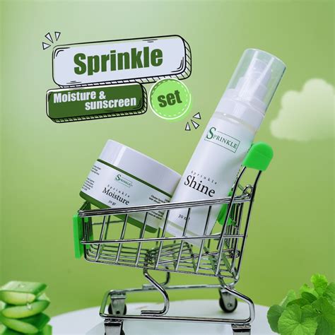 jual promo sprinkle set sprinkle moisture sprinkle shine pelembap