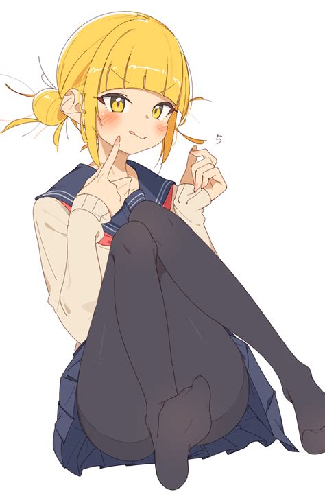 Safebooru 1girl Q Absurdres Black Pantyhose Blonde Hair Blue Sailor