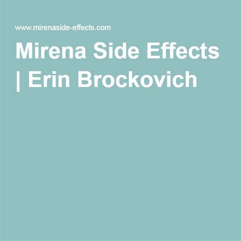 Best 25+ Mirena side effects ideas on Pinterest | Iud side effects ...