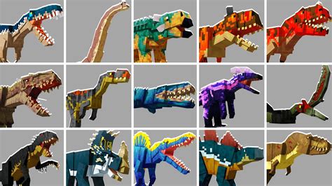 Dinossauros DomesticÁveis Do Acampamento Jurassic World No Minecraft