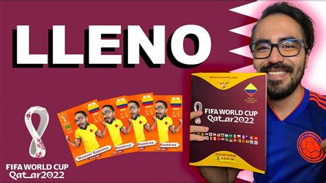 Llenamos El Album De Figuritas Qatar 2022 Para Colombia JxR YouTube