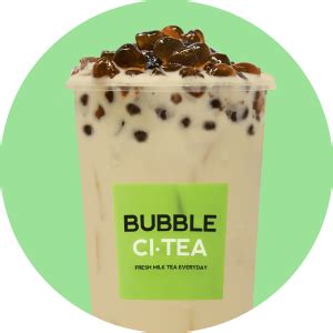 Milk Teas Coffee Menu Bubble Citea