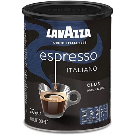 Lavazza Espresso Italiano Ground Coffee Medium Roast Oz Can Italy