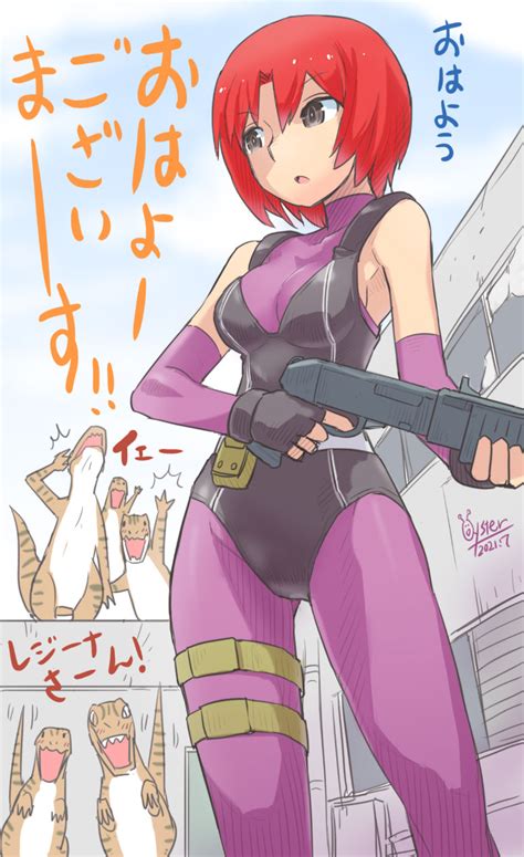 Regina Dino Crisis Drawn By Oyster Artist Danbooru