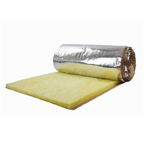 Yellow Glass Wool Insulation Shape Rolls At Rs 15 Square Feet In