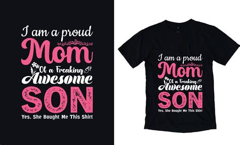 Mothers Day T Shirt Design Template 12986119 Vector Art At Vecteezy