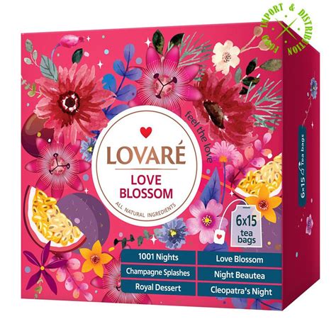 Herbata Lovare Kolekcja Smak W Herbat Love Blossom Set Grx Tor