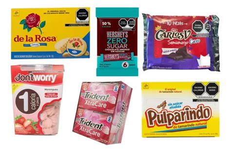 Paquete De 6 Dulces Sin Azucar Chocolate Mazapan Pulparindo Envío gratis