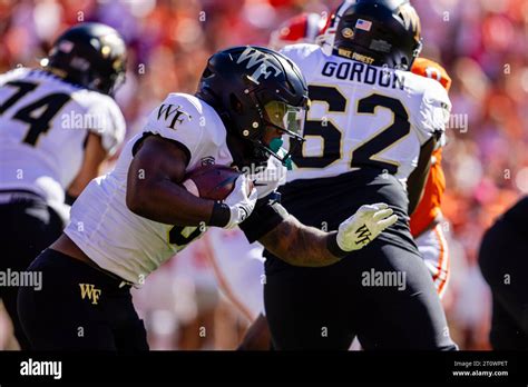 October Wake Forest Demon Deacons Running Back Justice Ellison