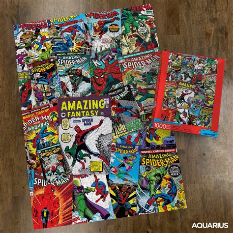 Marvel Spider Man Collage 1000 Piece Jigsaw Puzzle NMR