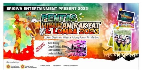 Pentas Hiburan Rakyat Dan Lomba Seni Anak Di Kawasan Destinasi