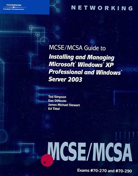 70 270 70 290 MCSE MCSA Guide To Installing And Managing Microsoft