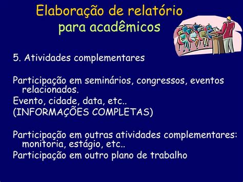 Ppt Elabora O De Relat Rios Para Acad Micos E Orientadores