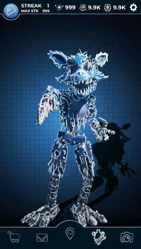 Fnaf AR Black Ice Withered Foxy Video Fnaf Characters Fnaf Fnaf Art