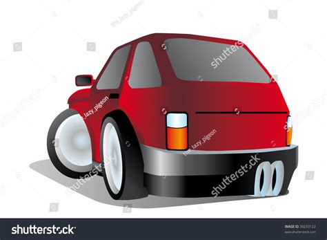 Small Cartoon Car Stock Photo 39233122 : Shutterstock