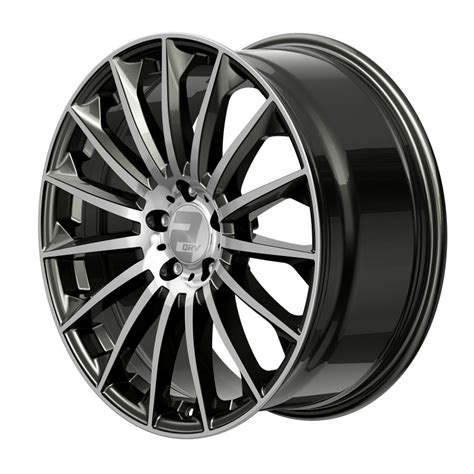 2DRV WH39 Dark Gunmetal Hochglanzpoliert Alufelgenshop At