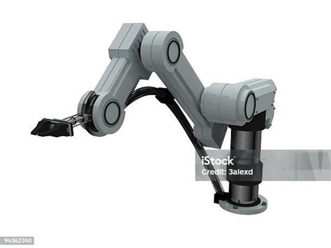 Tangan Robot Foto Stok Unduh Gambar Sekarang Latar Belakang Putih