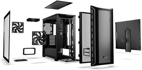 Be Quiet Shadow Base 800 DX ARGB Mid Tower Computer Case 3x Pure