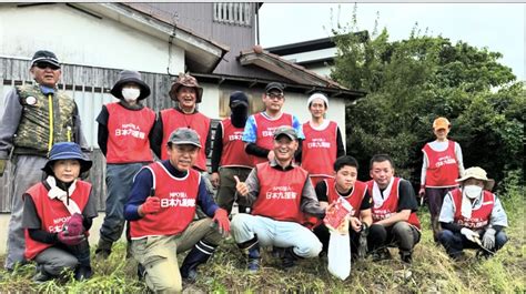 1013（日） 第47回「日本九援隊」令和5年久留米記録的大雨被災地 久留米市田主丸町竹野「山口農園」土砂撤去災害ボランティア派遣 参加者大募集中