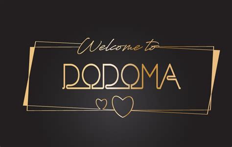 Welcome Hand Lettering Calligraphy Royalty Free Vector Image