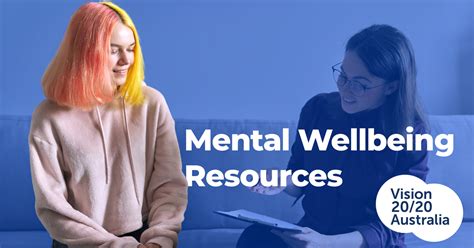 Mental Wellbeing Resources Guide Vision 2020 Australia