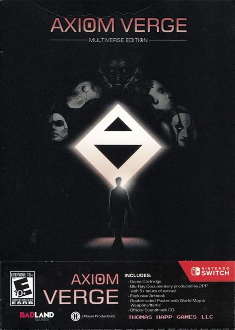 Axiom Verge Multiverse Edition Box Cover Art Mobygames