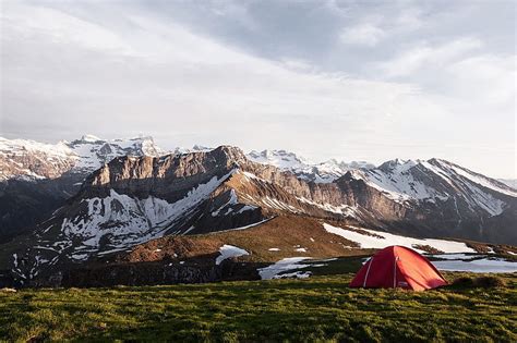 Camping Tent Mountains Adventure Nature Hd Wallpaper Peakpx