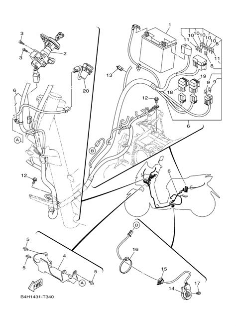 Moto Th Yamaha Lexi Parts Electrical