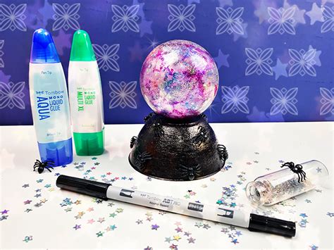 Five Easy Steps to Create a DIY Crystal Ball - Tombow USA Blog