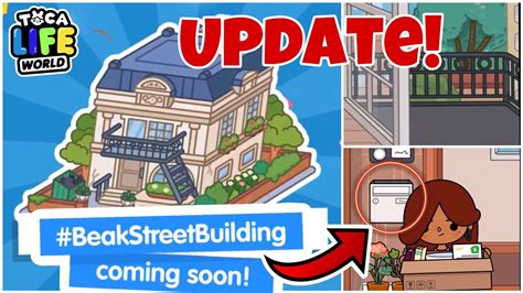 New Beak Street Building Update Sneak Peek 👀🏡 Tocaboca Youtube