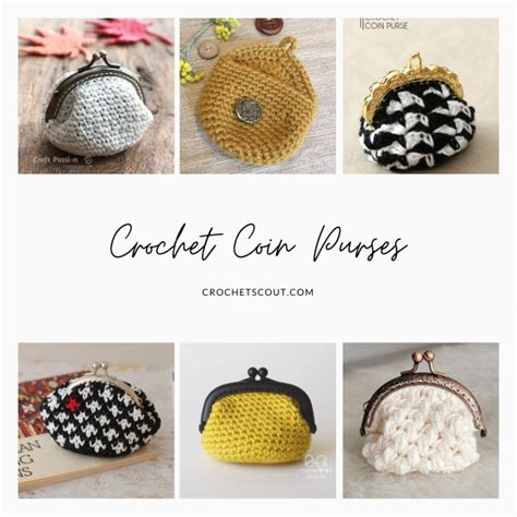 20 Free Crochet Coin Purse Patterns Crochet Scout