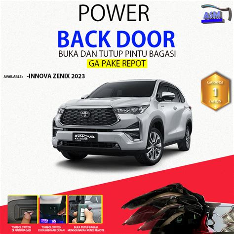 Jual Power Back Door Pintu Bagasi Elektrik Toyota Innova Zenix