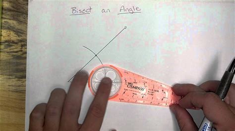 Bisect an Angle - YouTube