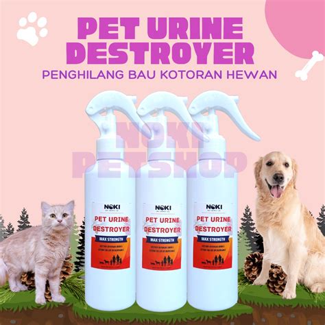 Jual BISA COD PENGHILANG BAU KOTORAN HEWAN KUCING DAN ANJING 250ML