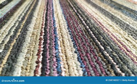 Colorful Stripes Fabric Pattern Stock Image Image Of Design Wool