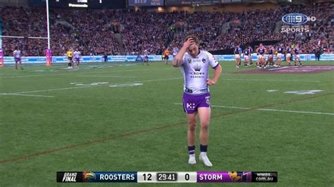 Nrl Grand Final Melbourne Storm Playmaker Cameron Munster Sent To The