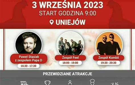 Zaproszenie na Ogólnopolski Festiwal Drobiu do Uniejowa Powiat