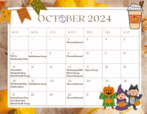 October Happenings Washington Ethical Society