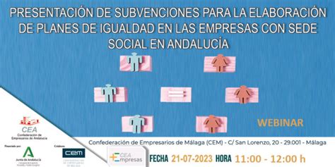 Webinar PresentaciÓn Subvenciones Para La ElaboraciÓn De Planes