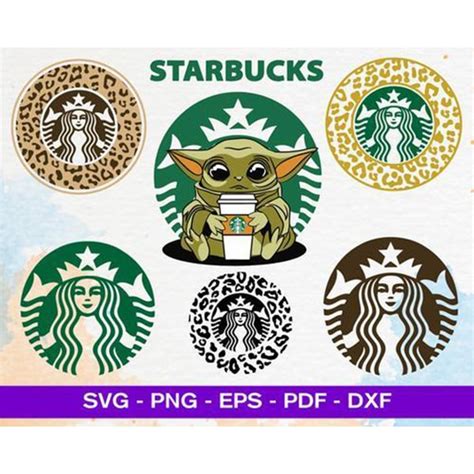 Starbucks Svg Bundle Starbucks Wrap Svg Png Starbucks Bun Inspire Uplift