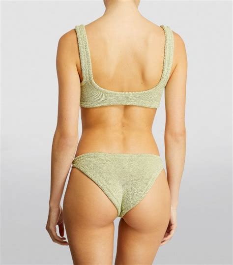 Womens Hunza G Green Xandra Bikini Harrods Countrycode