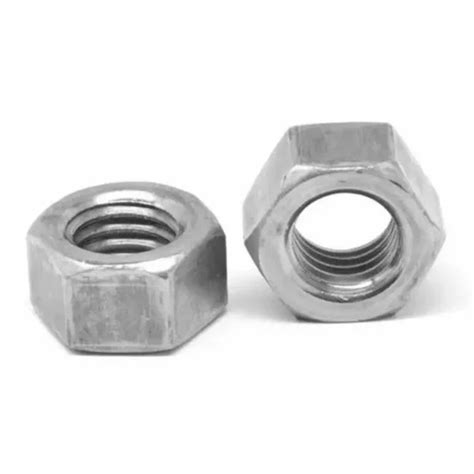 Mm Mild Steel Hex Nut At Rs Kg Mild Steel Nut In Faridabad Id