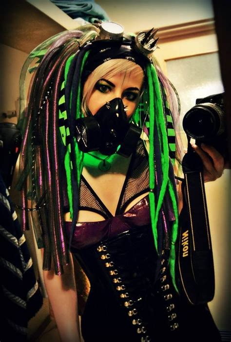 Cybergoth Moda Estilo Moda Y Steampunk