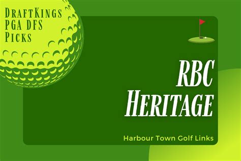 2023 PGA DFS RBC Heritage DraftKings Preview