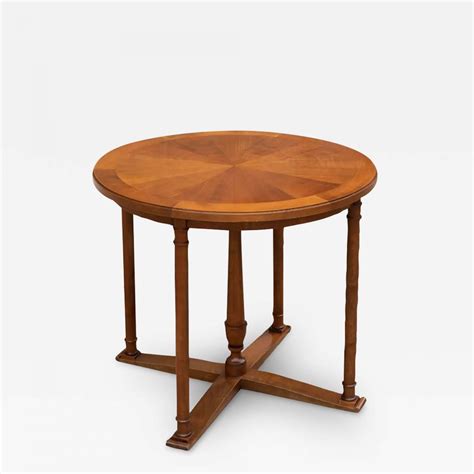 Andr Arbus Rare Neoclassical Style Cherry Wood Gu Ridon By Andr Arbus